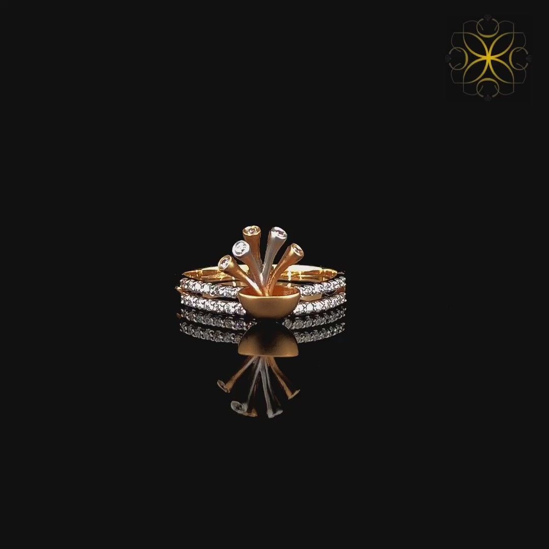 Starlit Fountain Ring