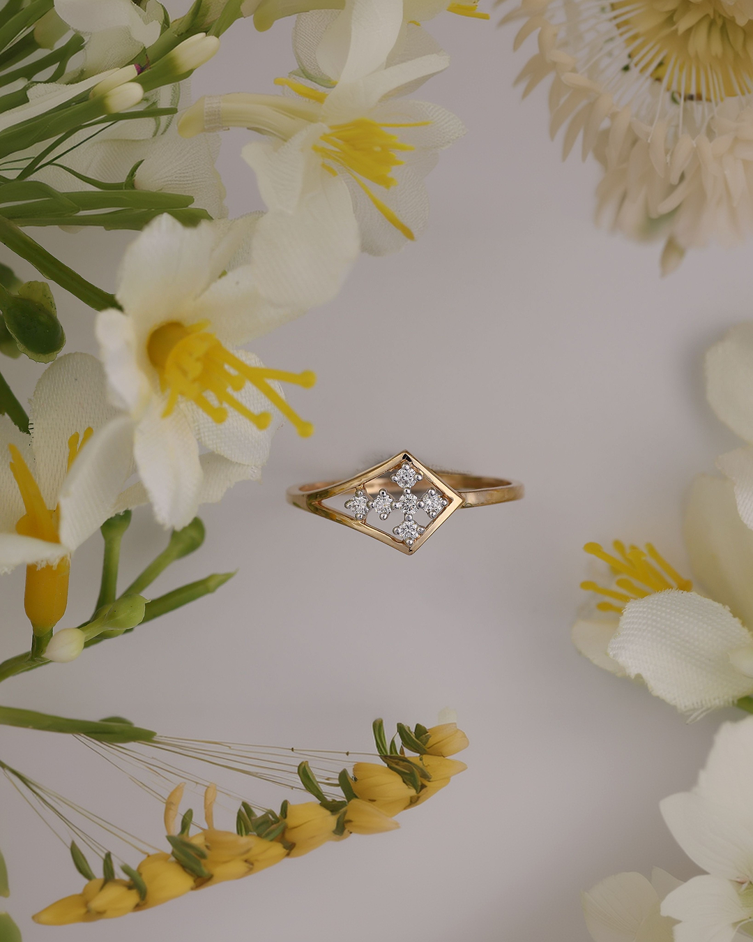 Diamond Kite Ring