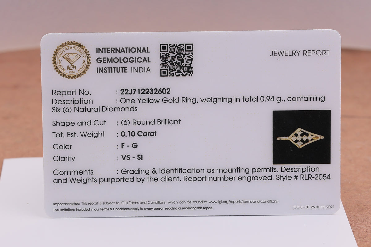 Diamond Kite Ring