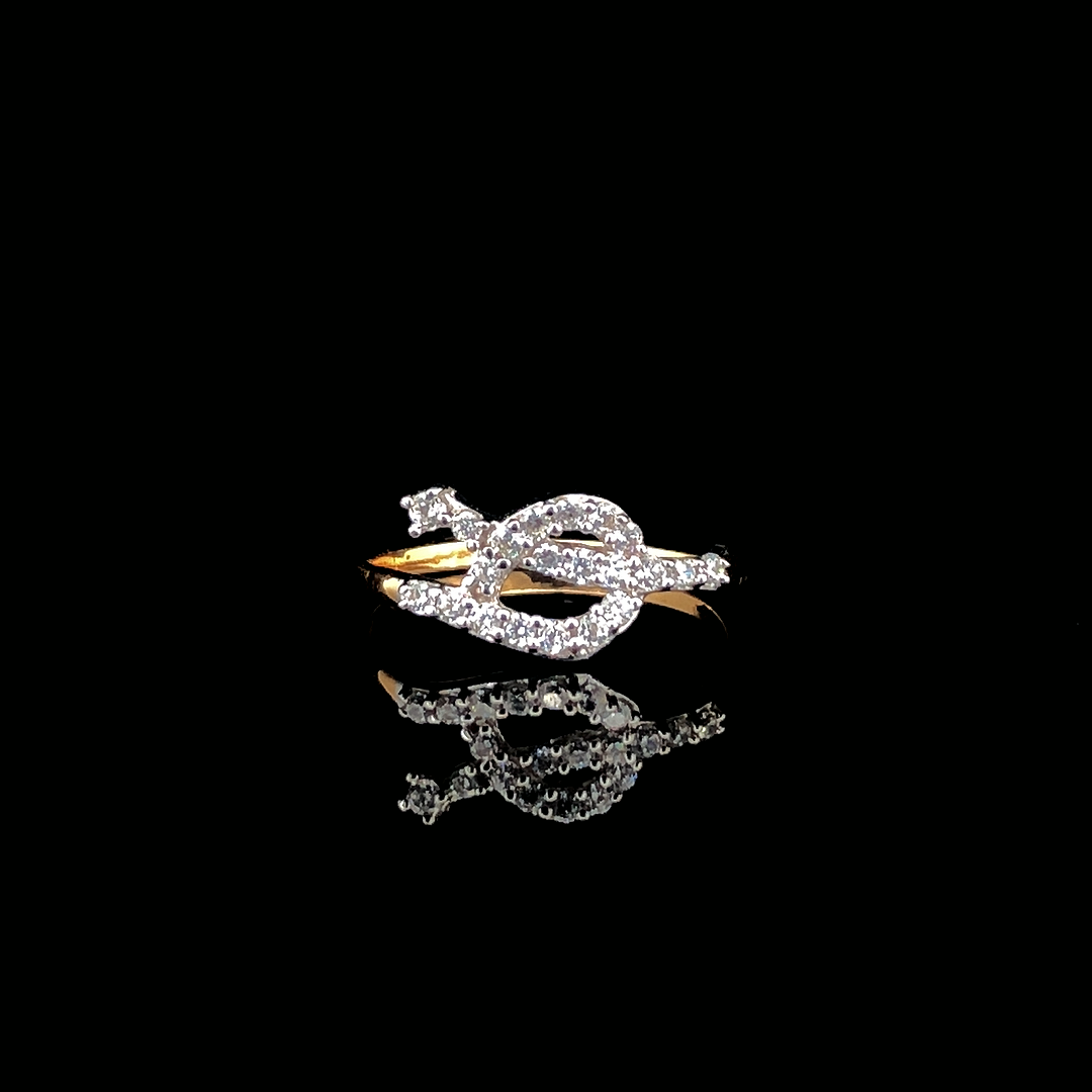 Infinity knot ring