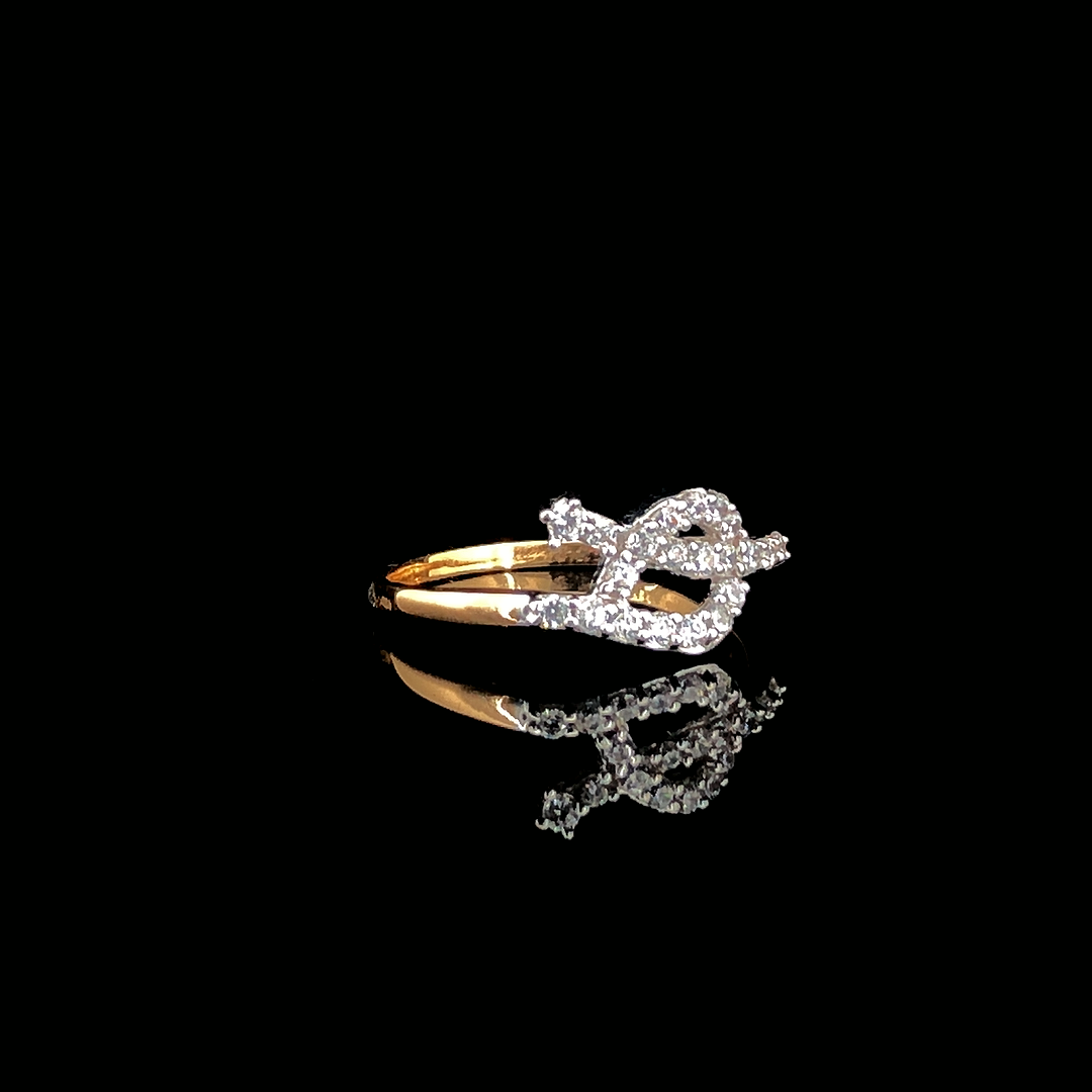 Infinity knot ring