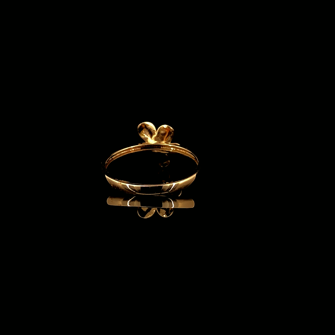 Floral Gold ring