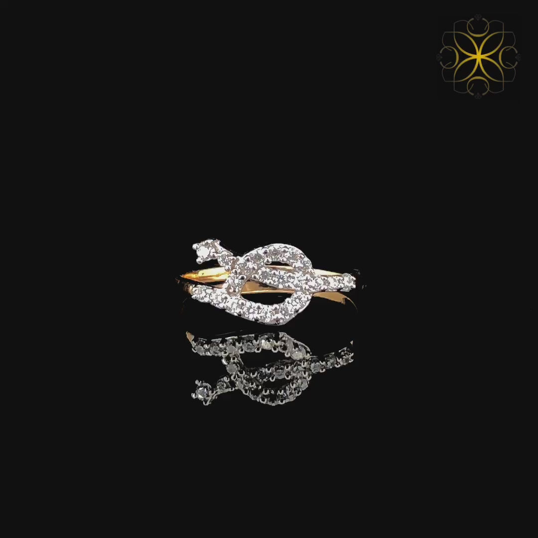 Infinity knot ring
