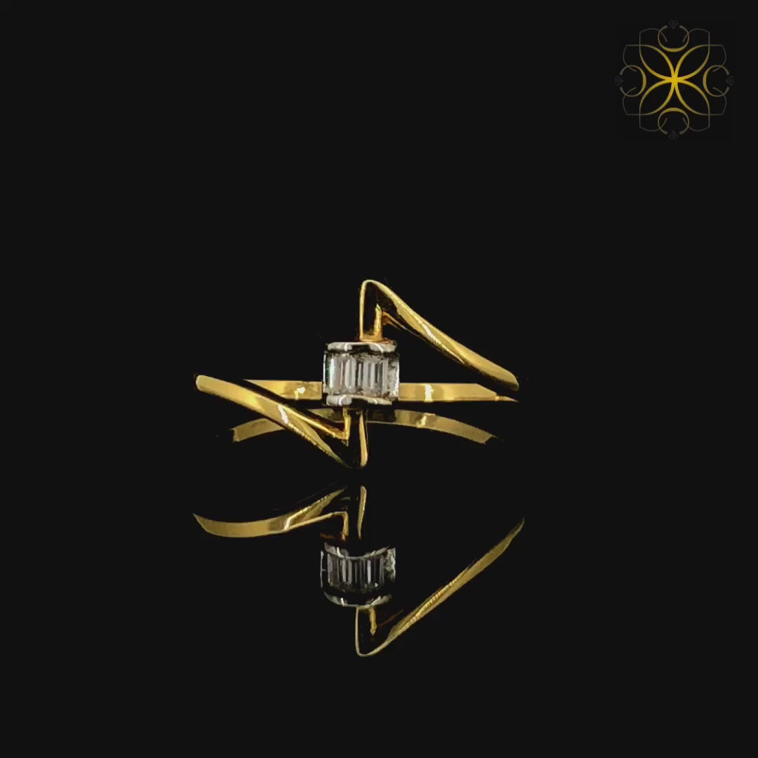 Zigzag Strike Ring