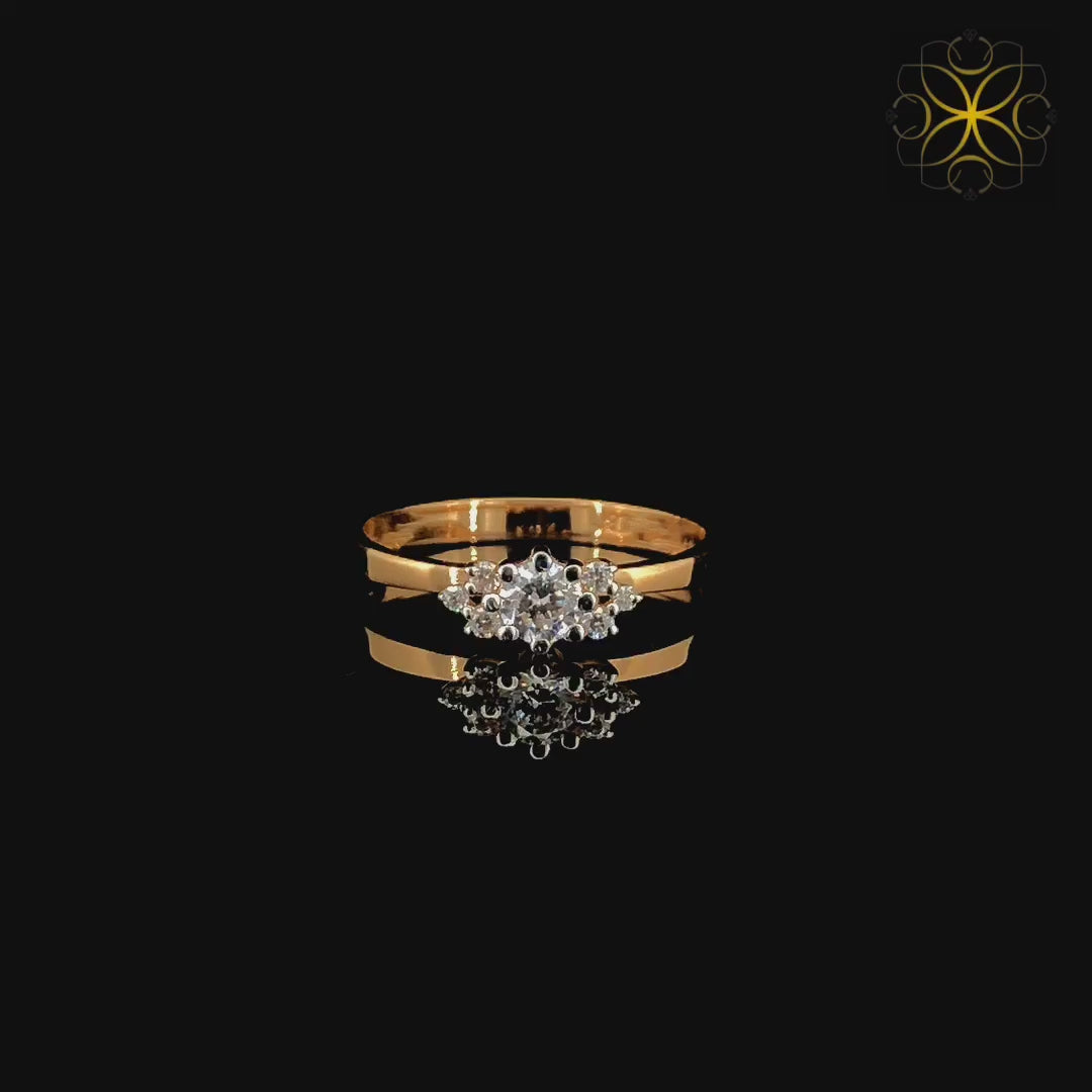 Flower Petal shape ring